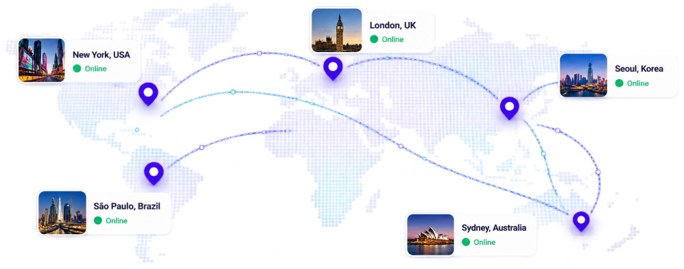 TVMedia screen locations around the world
